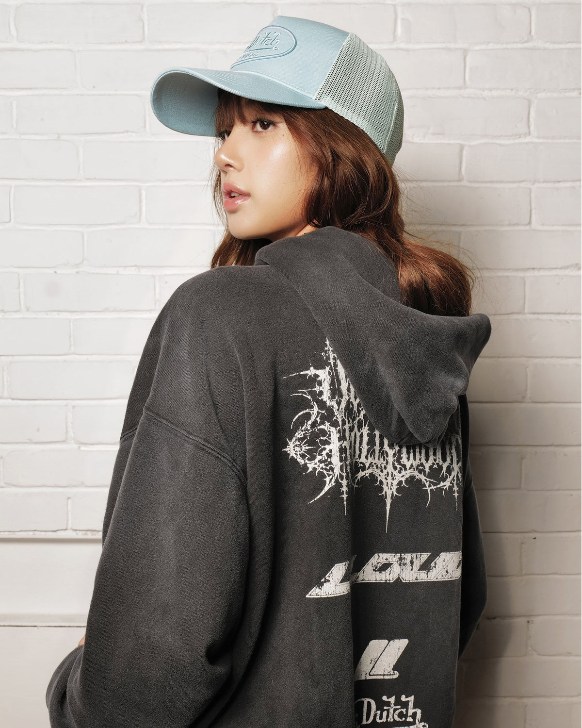 [LLOUDxVDH] Trucker Hat - Aqua