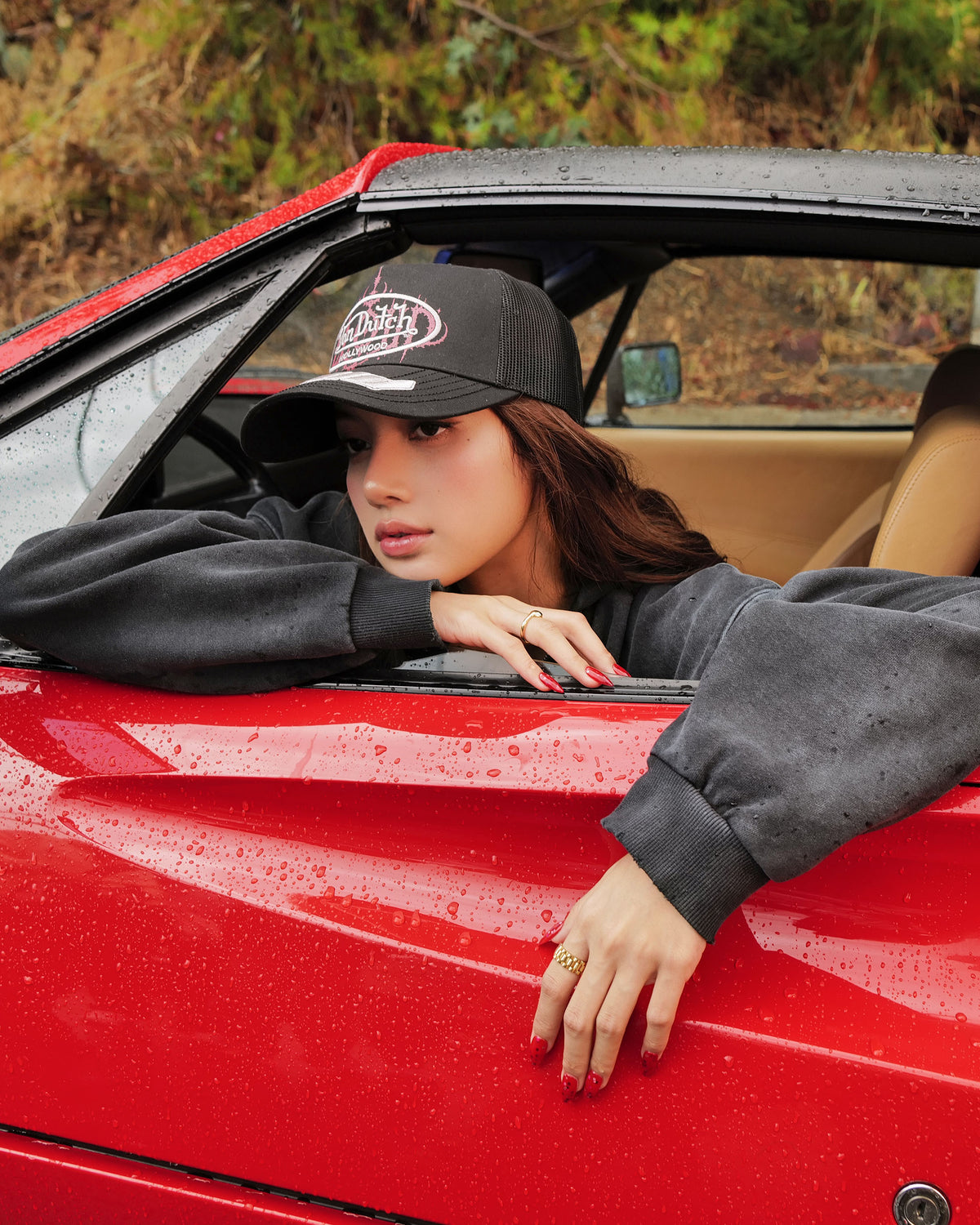 [LLOUDxVDH] Trucker Hat - Black