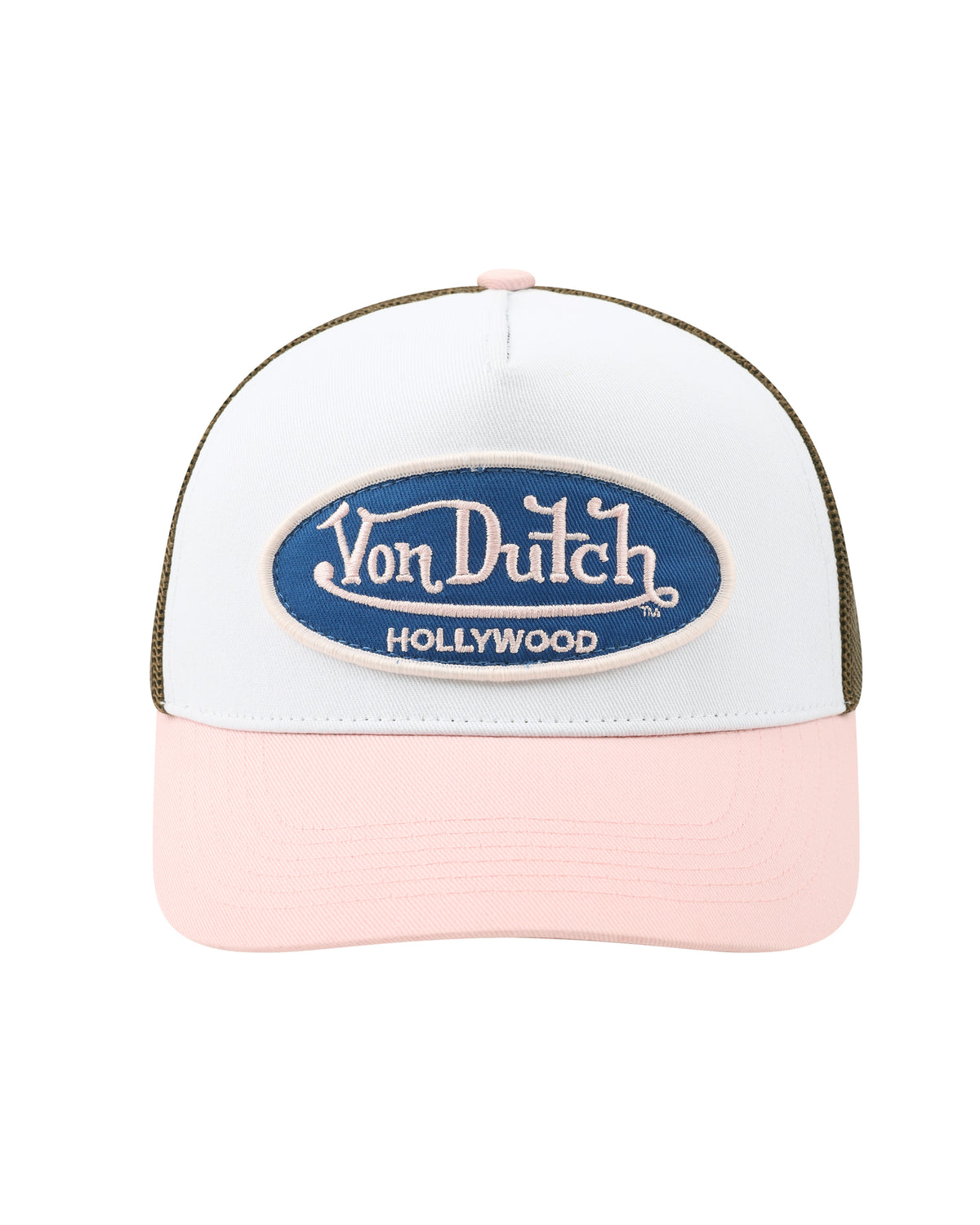 [LLOUDxVDH] Trucker Hat - Pink/Brown