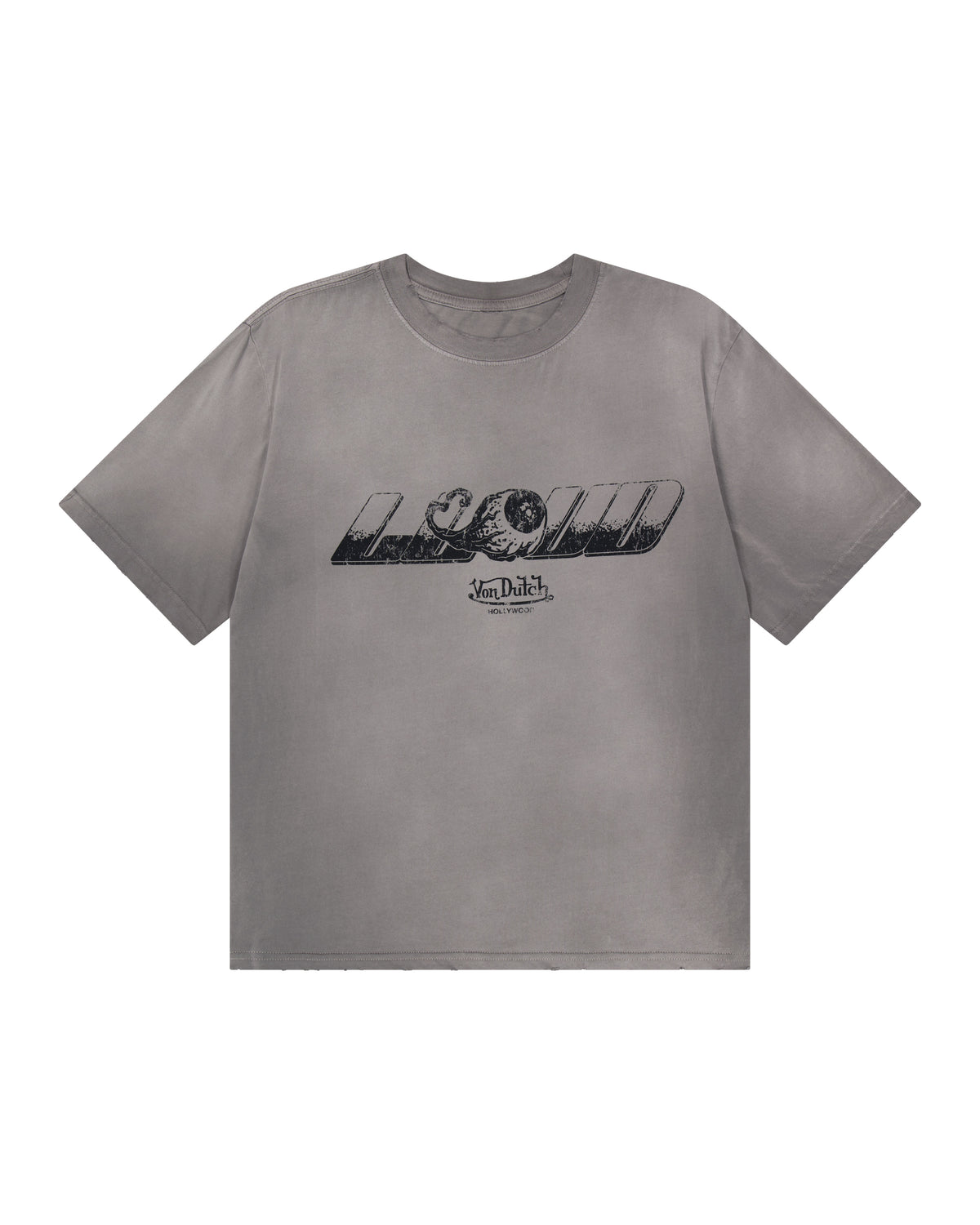 [LLOUDxVDH] Eyeball Tee - Gray