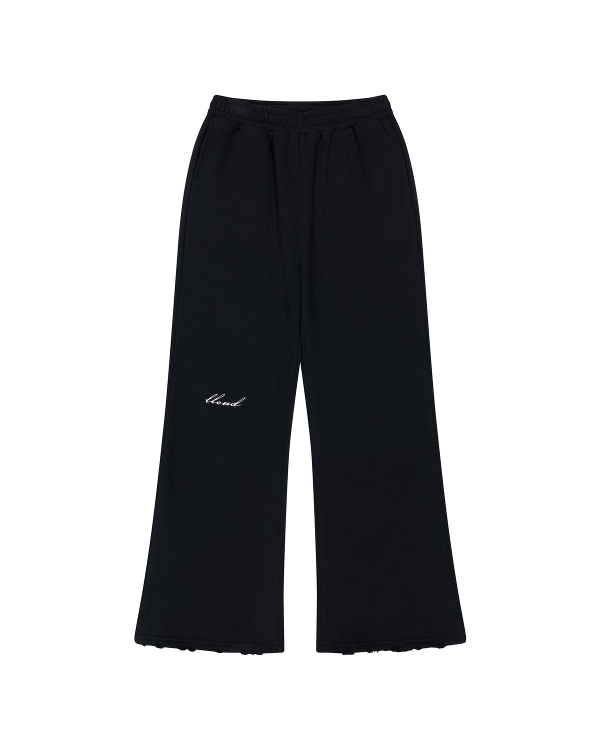 Flared Sweatpants - Black