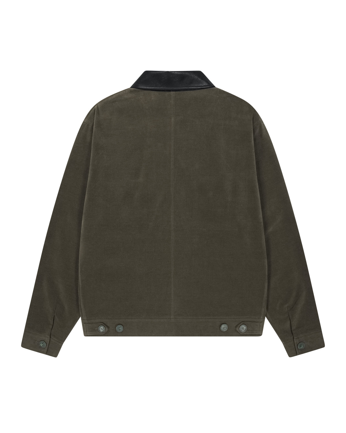 Collared Velour Jacket