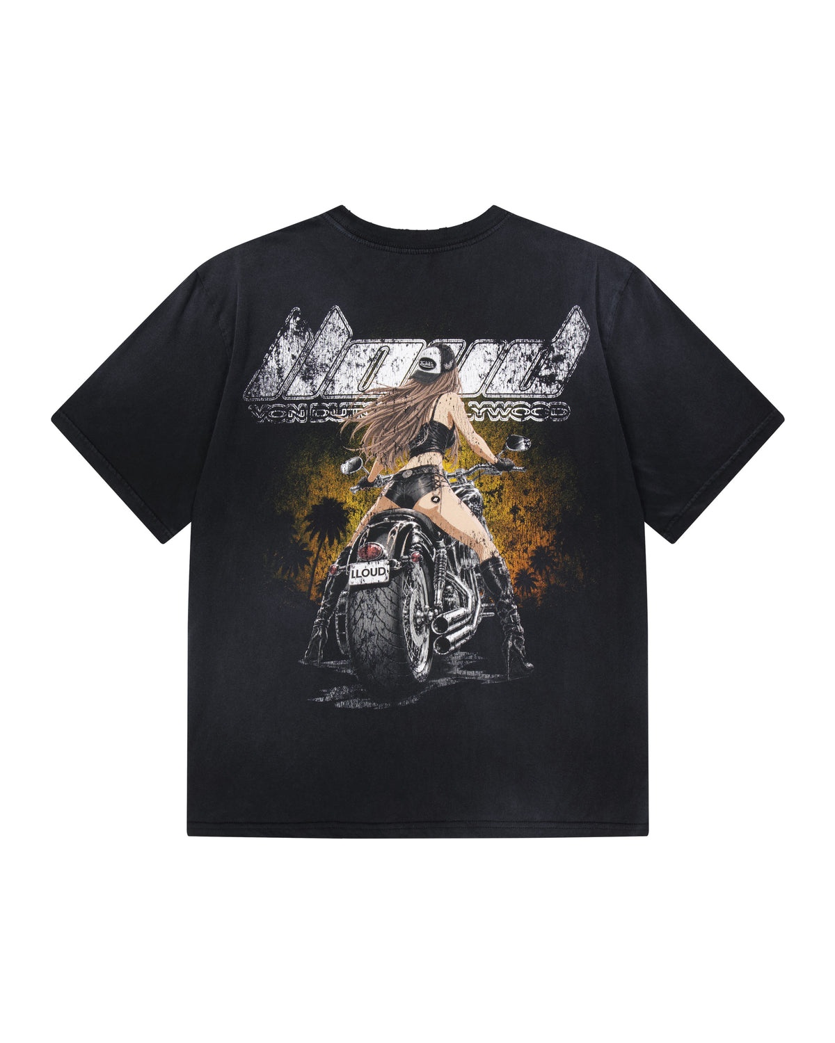 [LLOUDxVDH] Moto Girl Tee