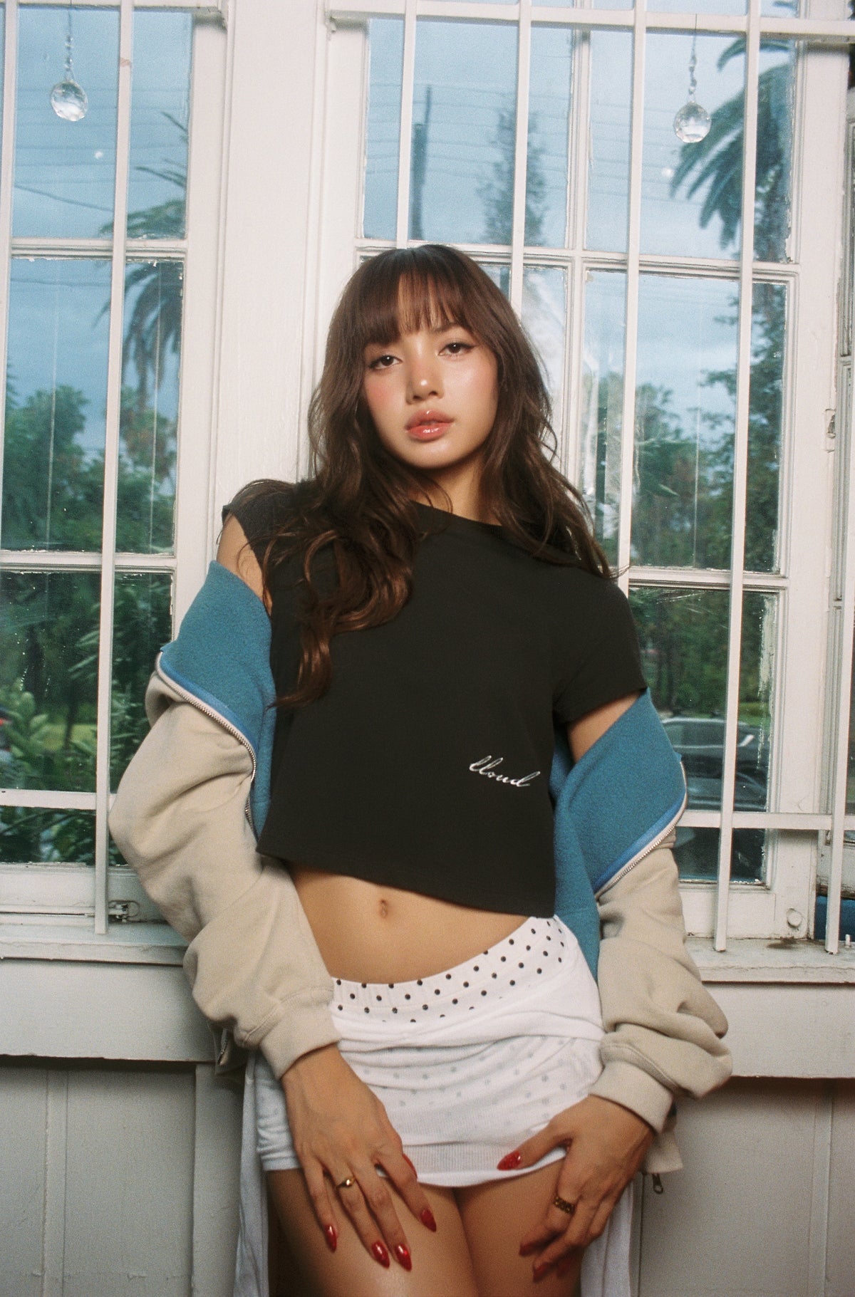 Vintage Baby Tee - Black